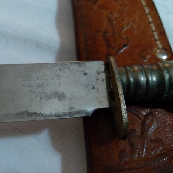 Antique Solingen Knife Stillborn Baby Deer Hoof - Picture 3 of 8